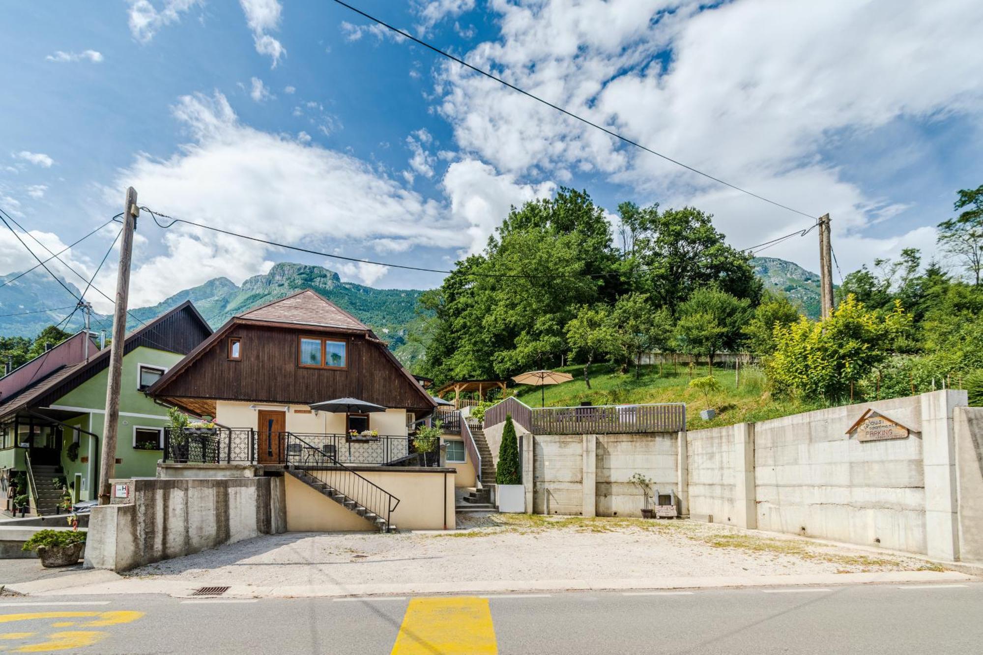 Apartmaji Mausi Bovec Exteriör bild