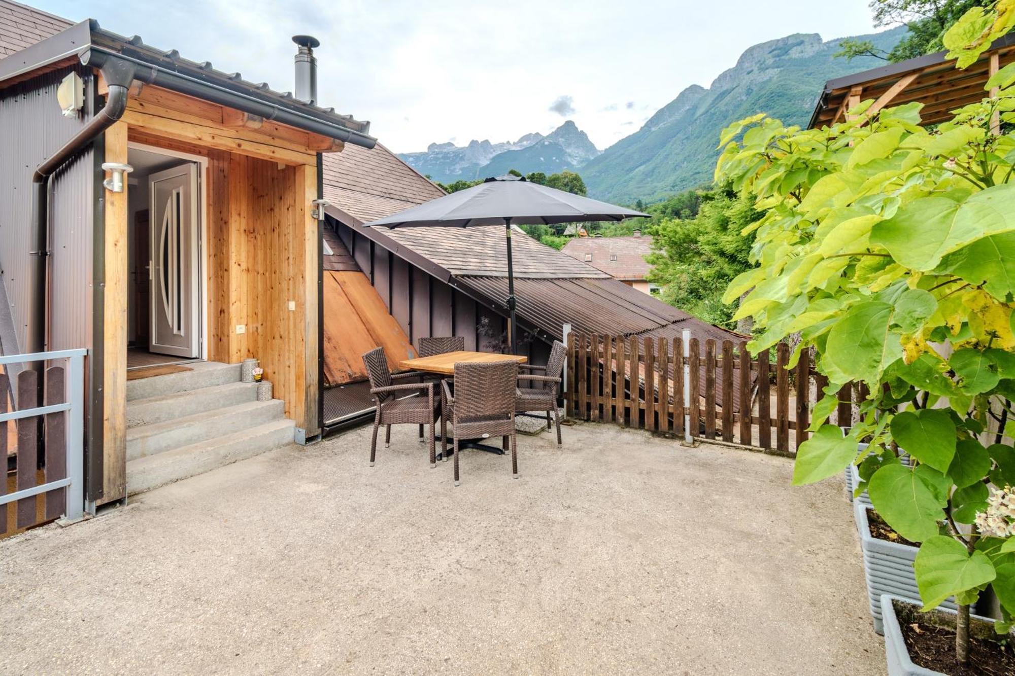 Apartmaji Mausi Bovec Exteriör bild